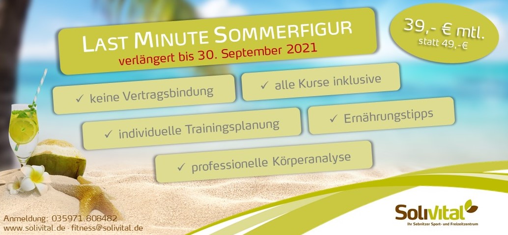 Sommeraktion 2021 VERLÄNGERUNG