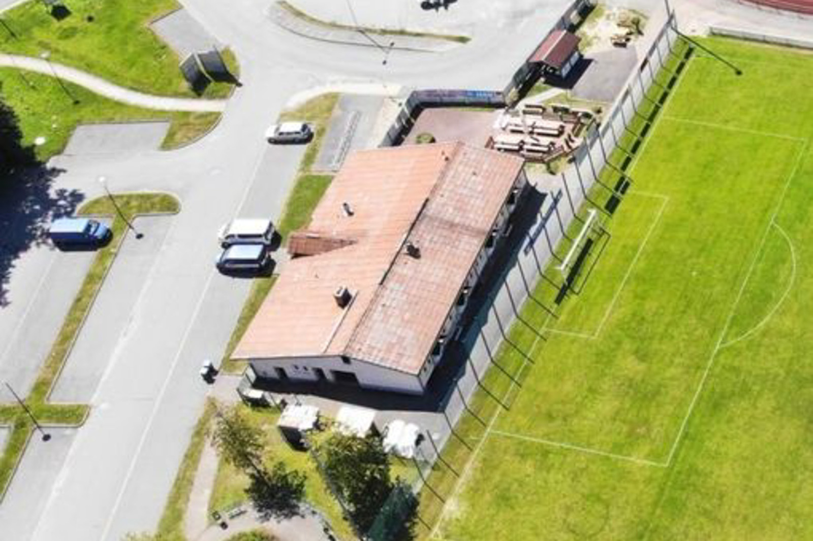 Parkplatz Sperrung
