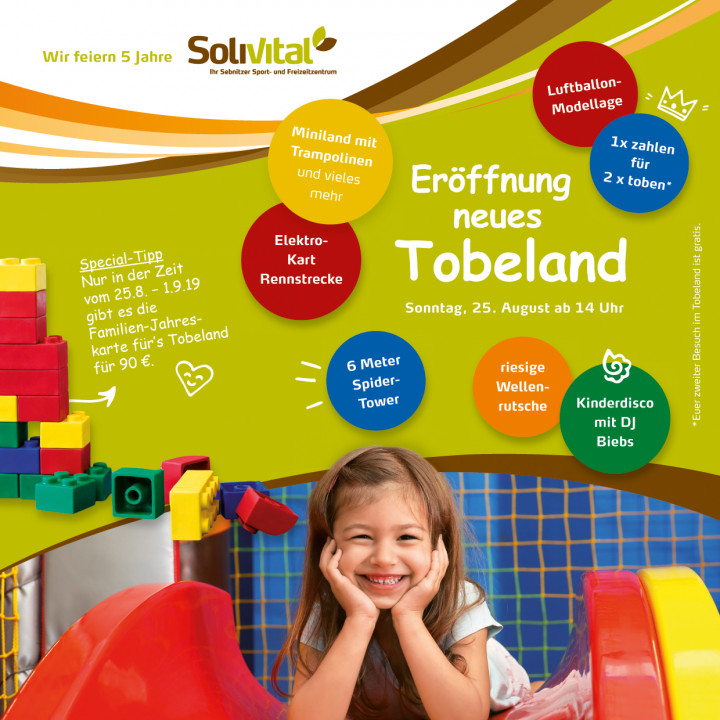 Eröffnung Kinder-Tobeland