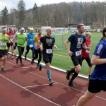 Start Hirsch-Challenge im Waldstadion Sebnitz